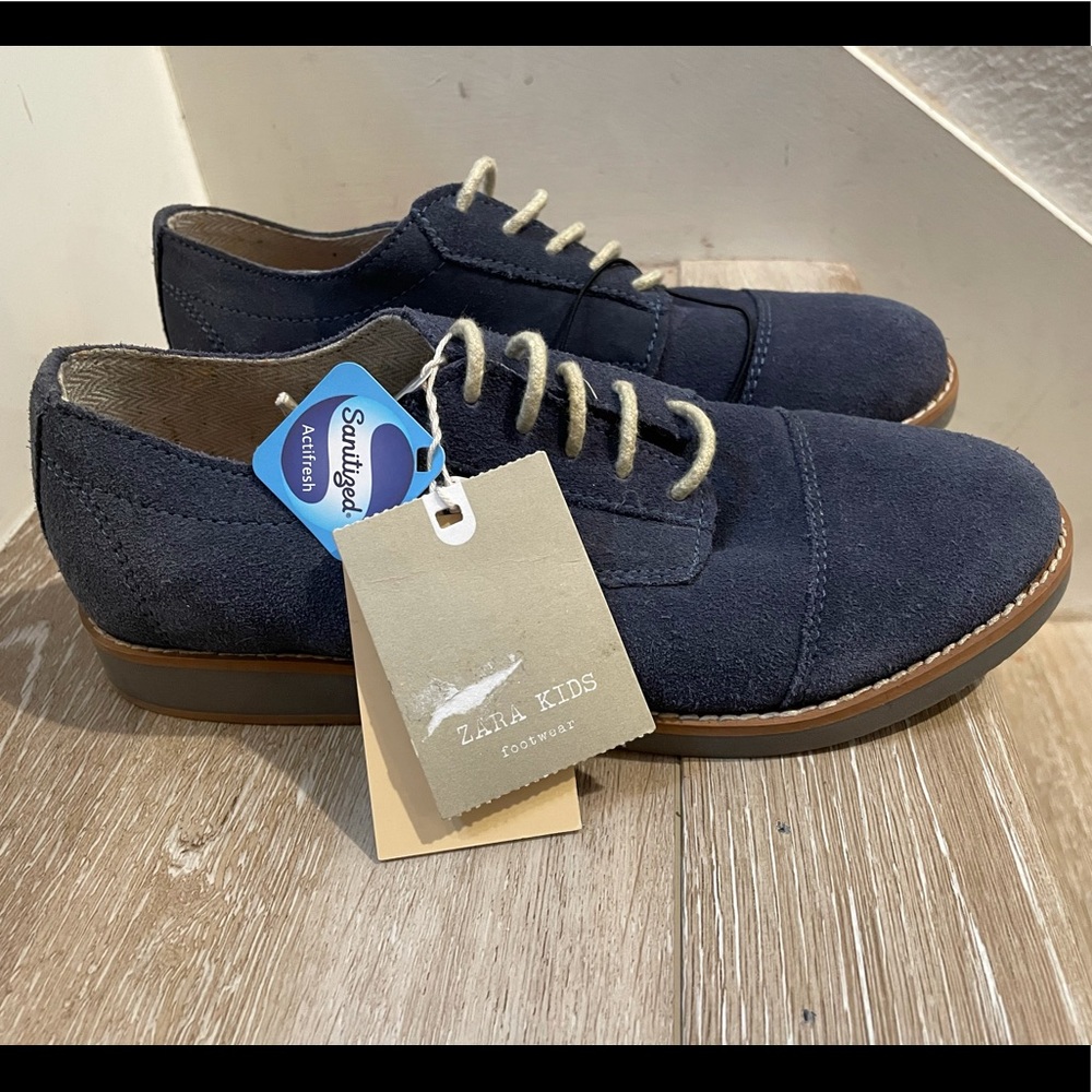 Zara leather Oxford shoes for boys